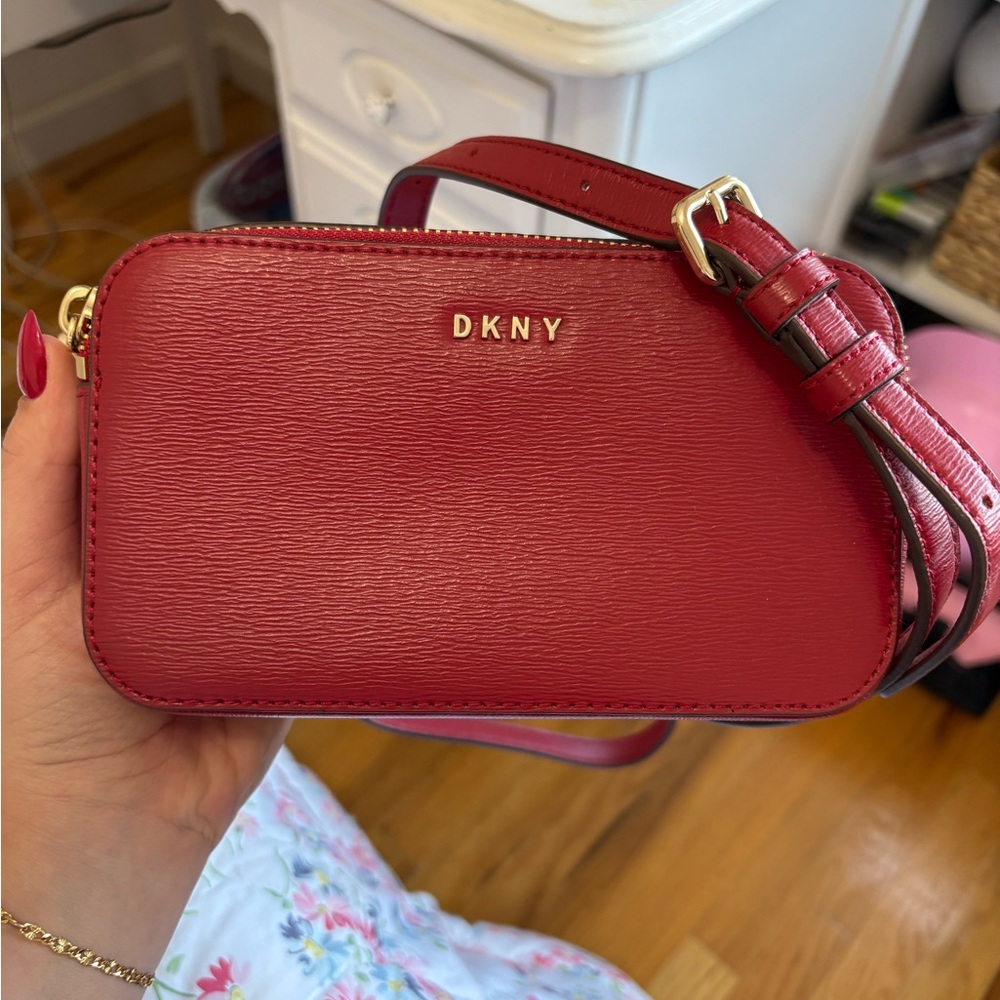 DKNY crossbody red bag